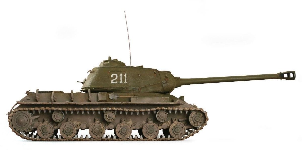 Модель ИС-2 звезда 1/35