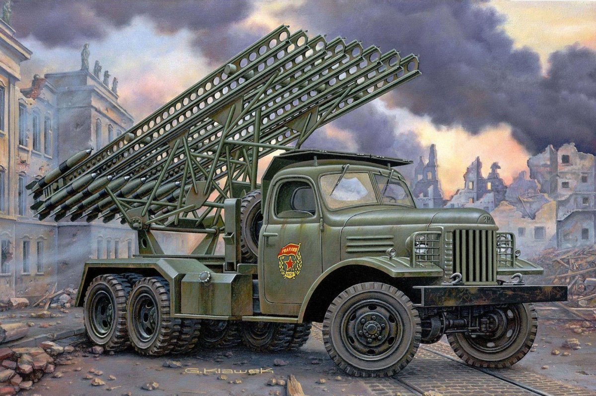 Машина БМ-13 "Катюша"