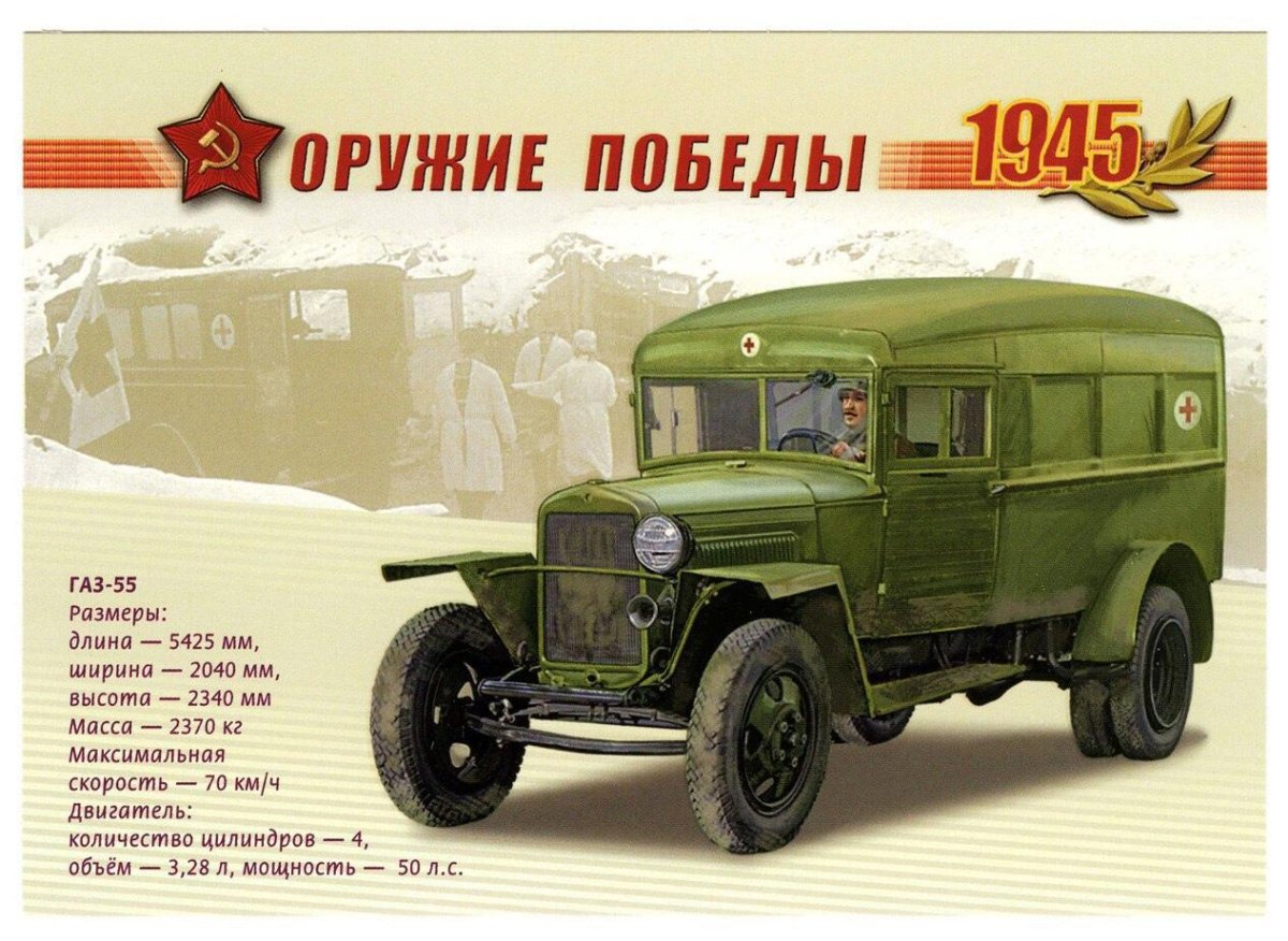 Военные машины Великой Отечественной войны 1941-1945