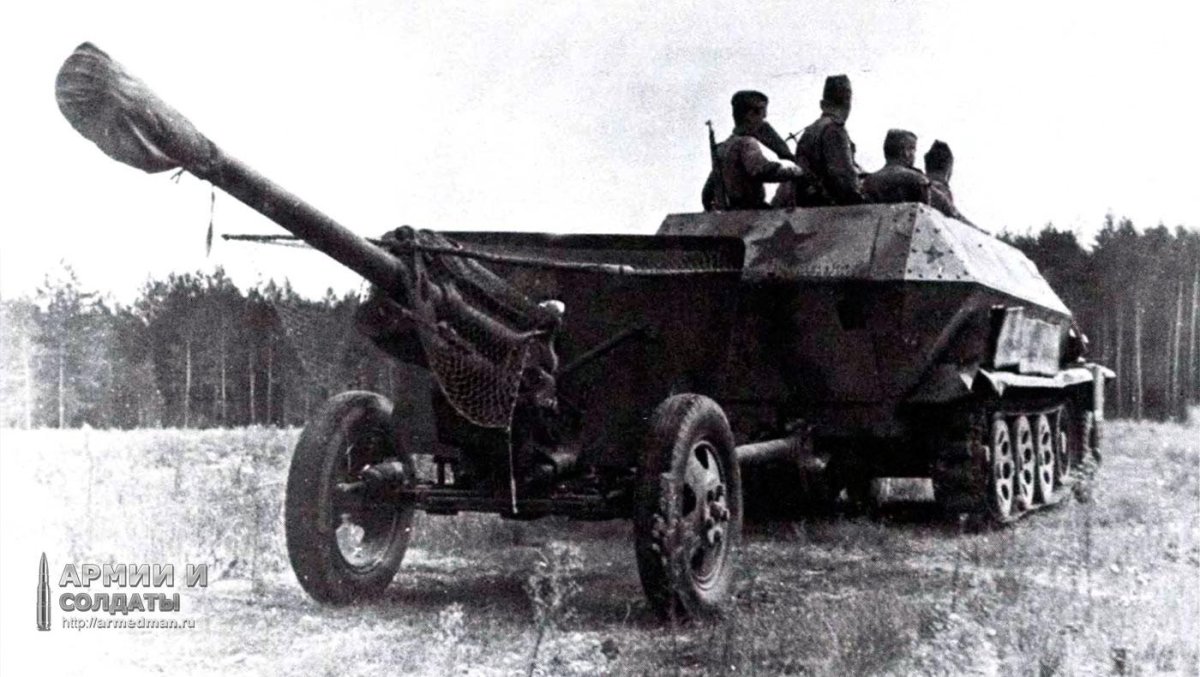 SD KFZ 251 В РККА
