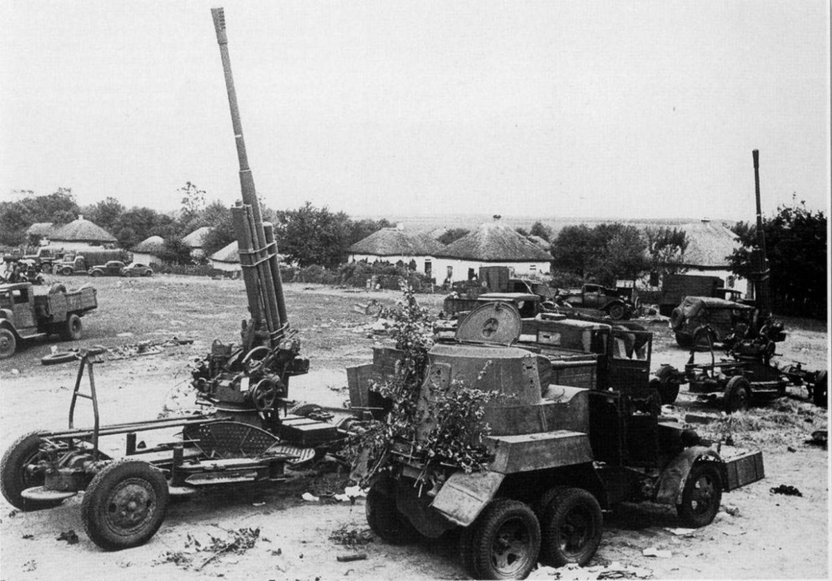 Зенитная артиллерия РККА 1941