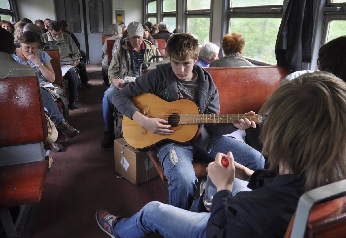 Электричка барды