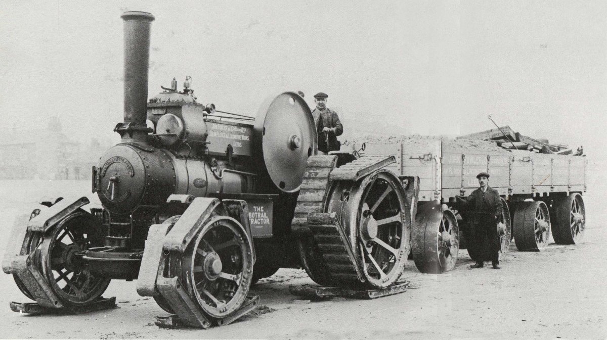 Паровой тягач Фаулер