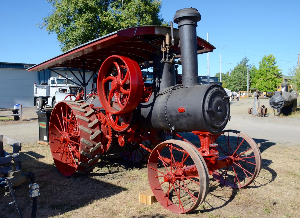 Russell паровые трактора