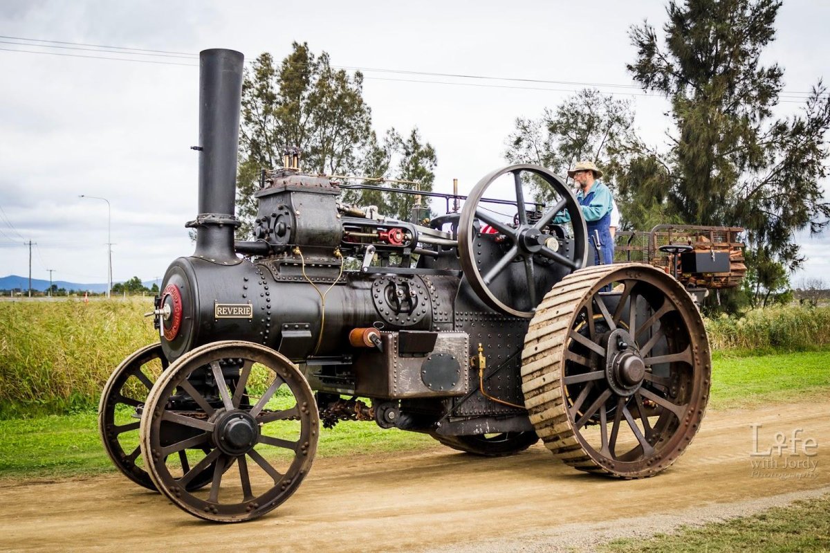 Паровой трактор Гаккель 1934