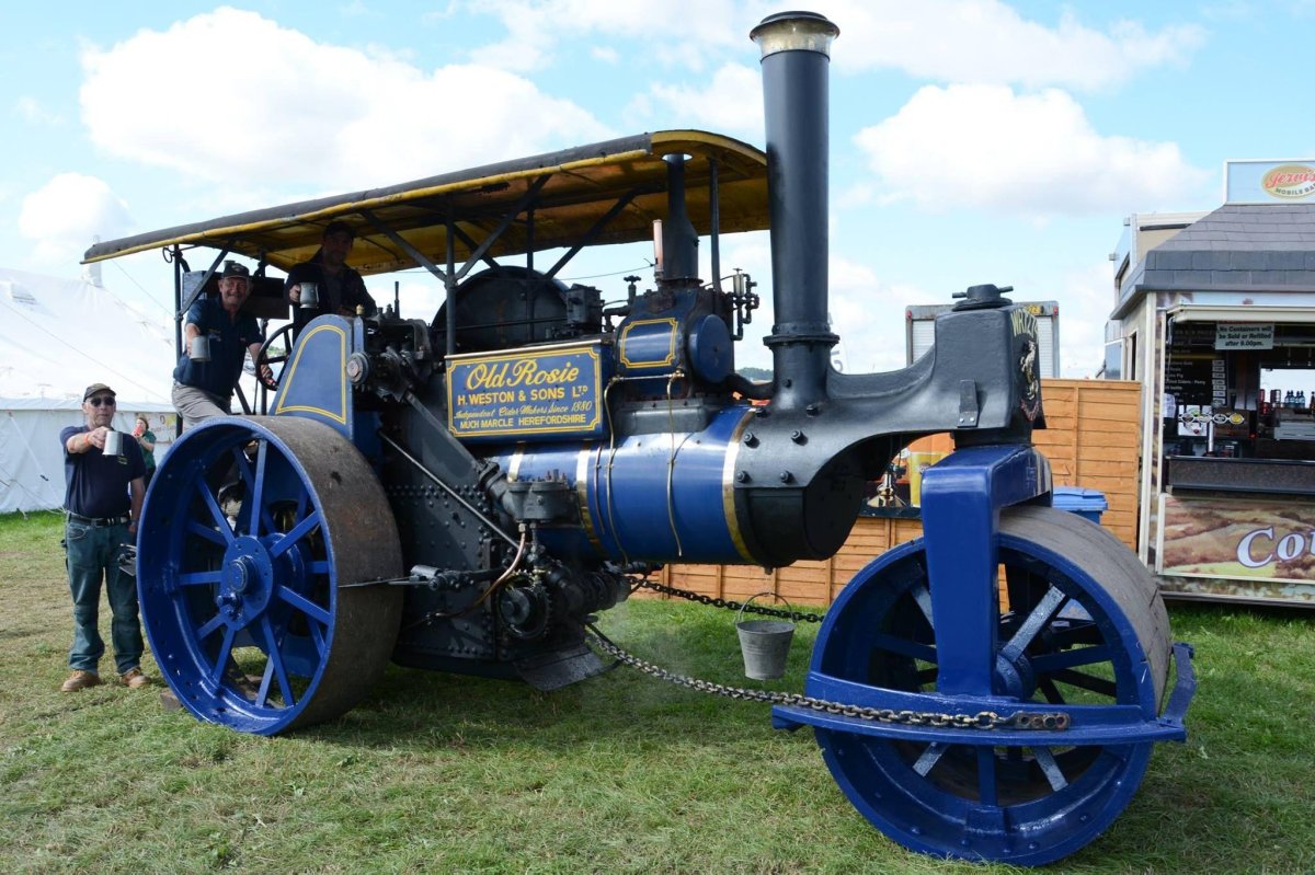 Паровой трактор Фаулер