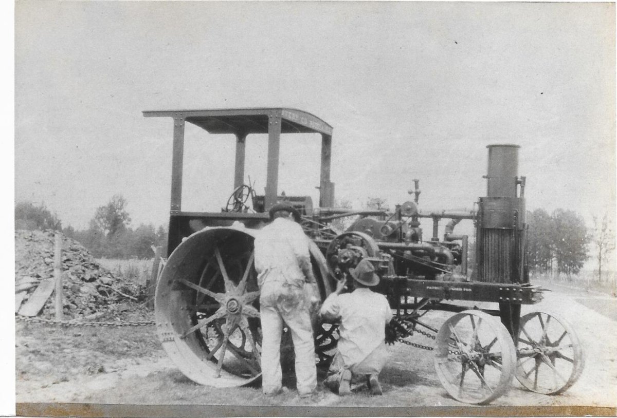 Паровой экскаватор Путиловец