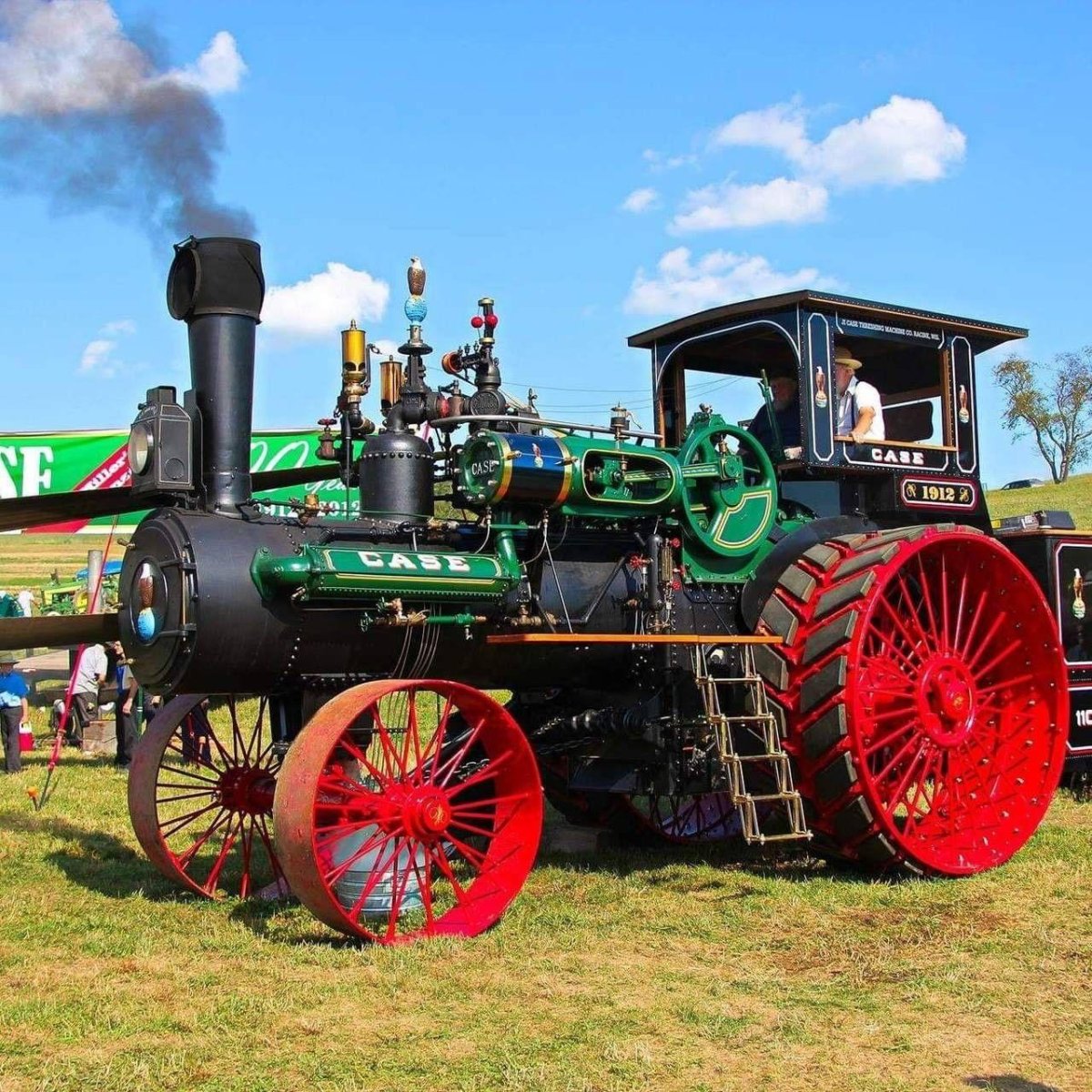 John Deere паровой трактор