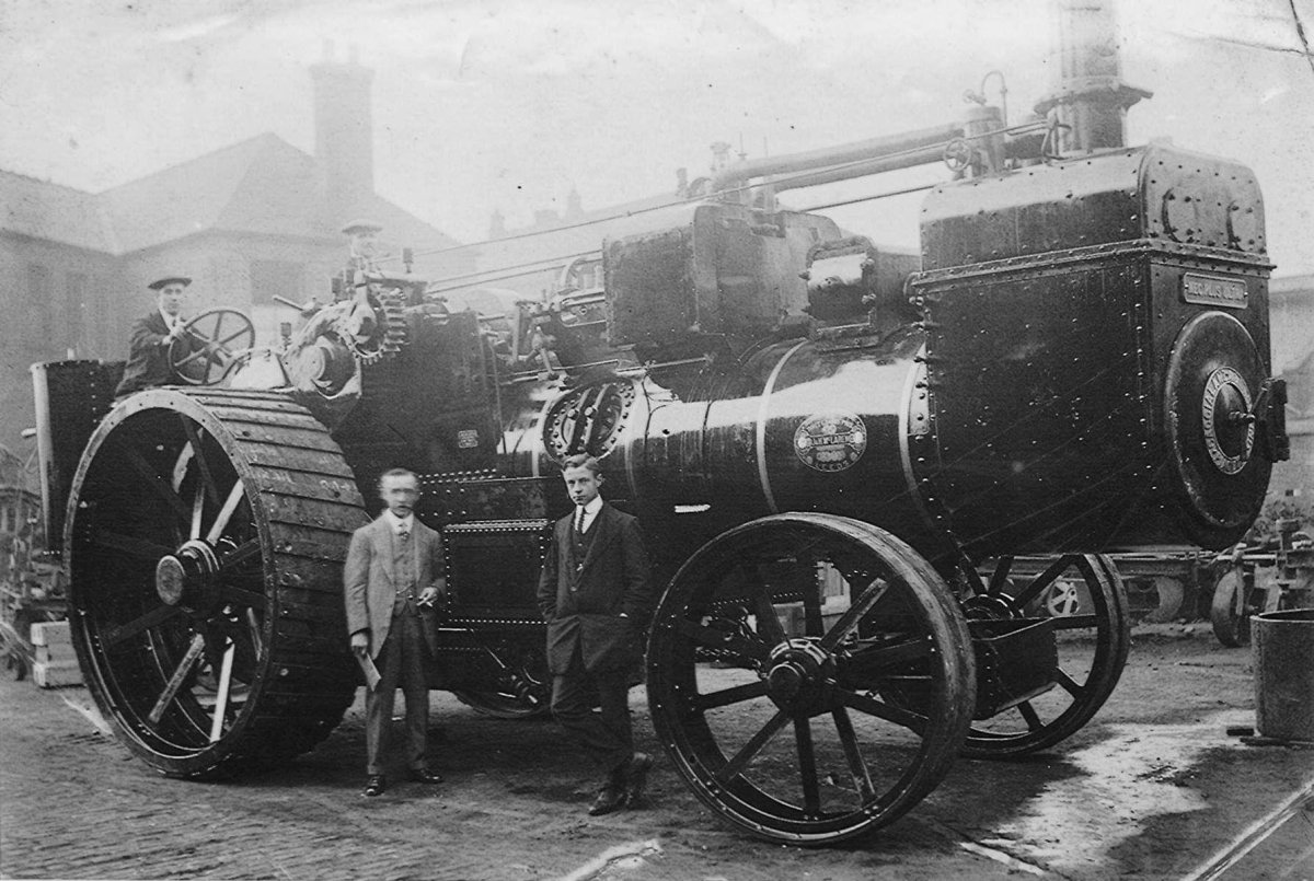 Первый трактор 19 века