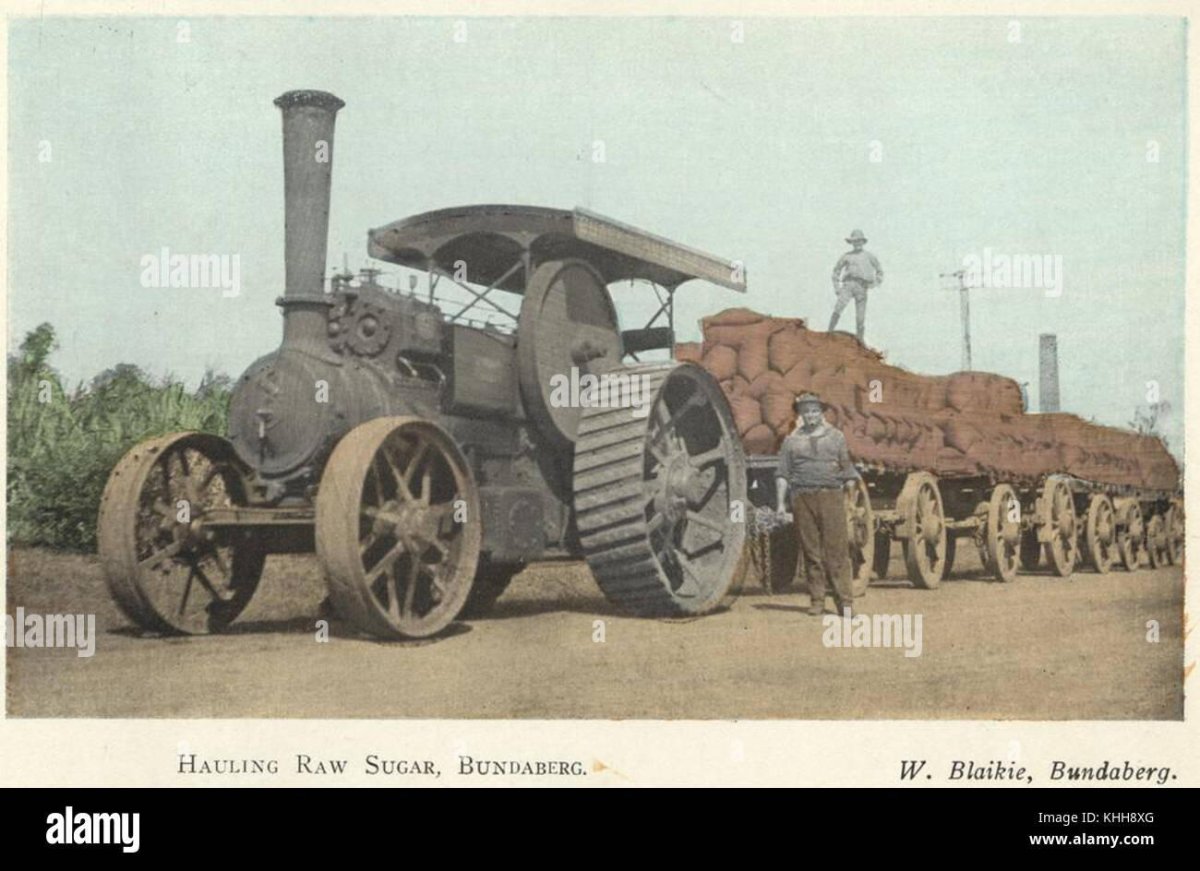 Паровой тягач Фаулер