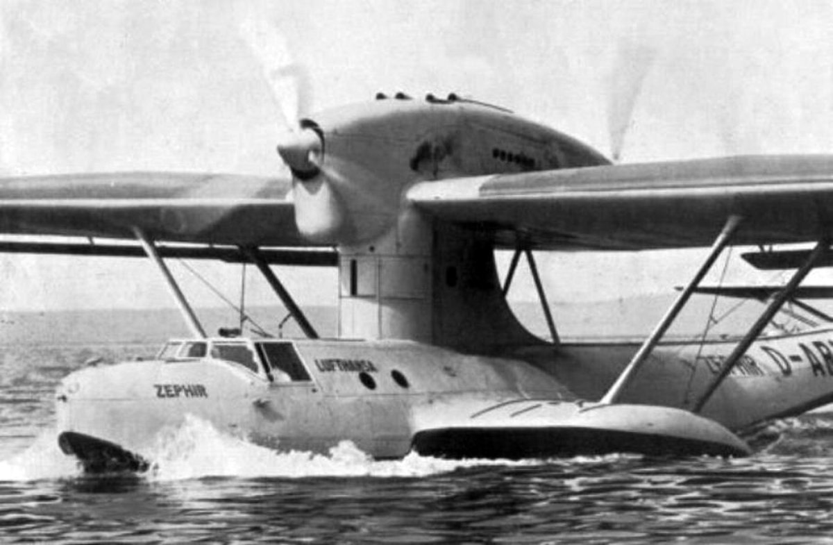 Самолет амфибия Dornier