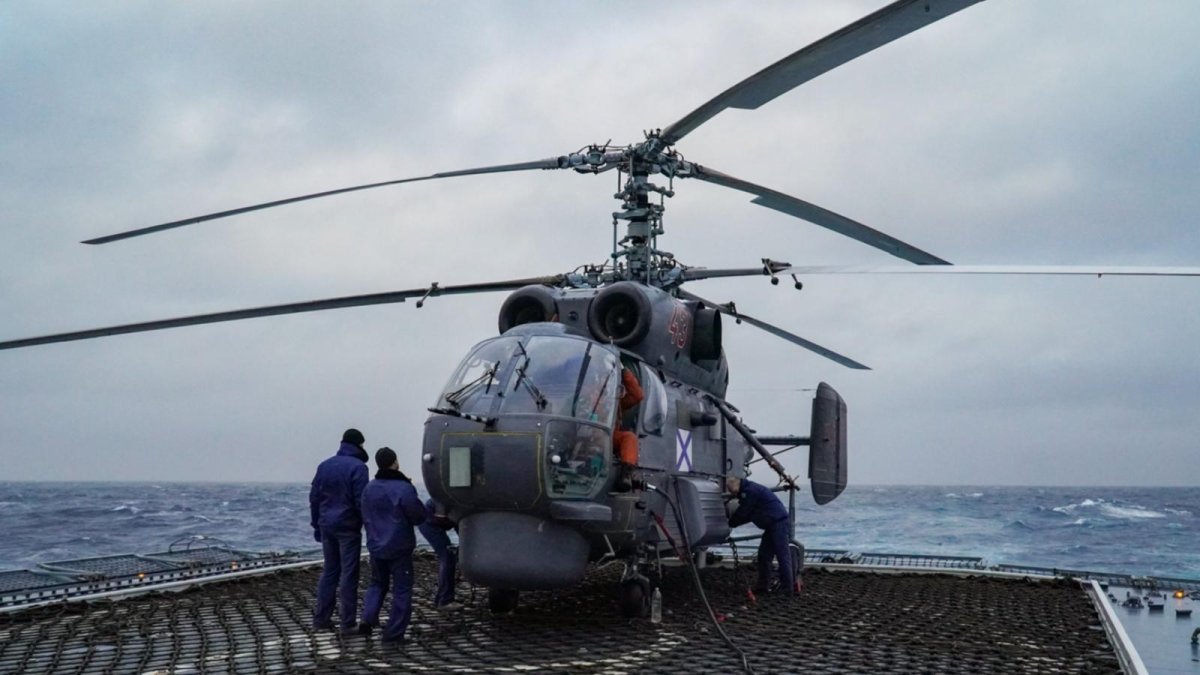 Вертолёт ка 27 ВМФ России