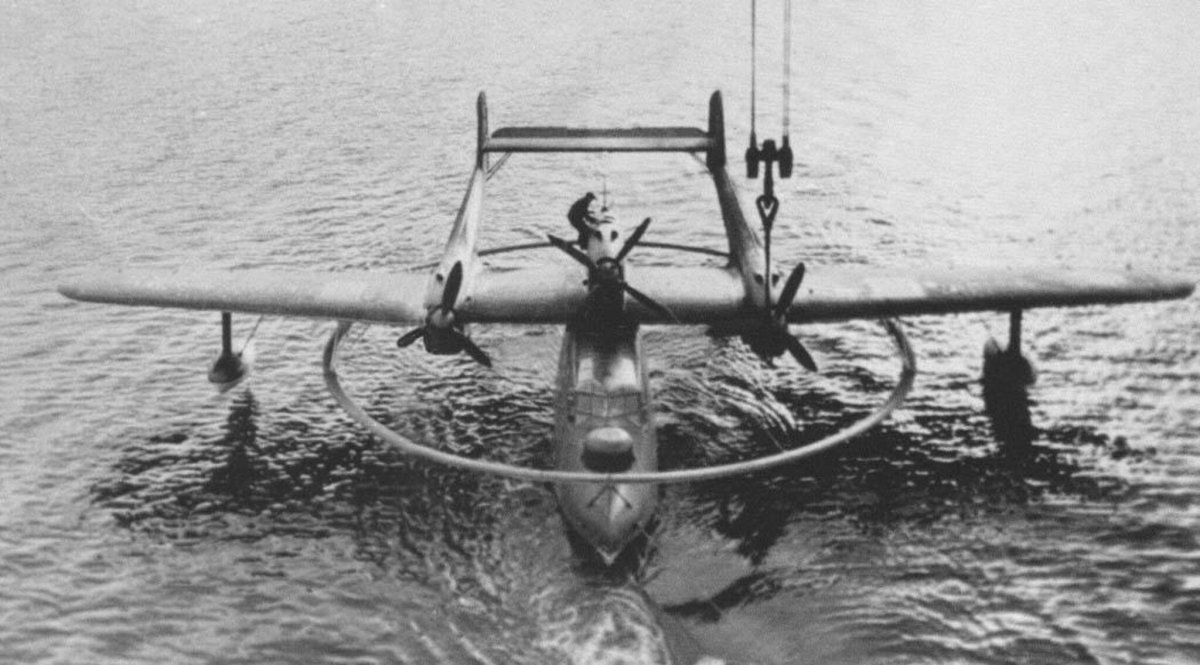 Немецкий гидросамолет BV.138