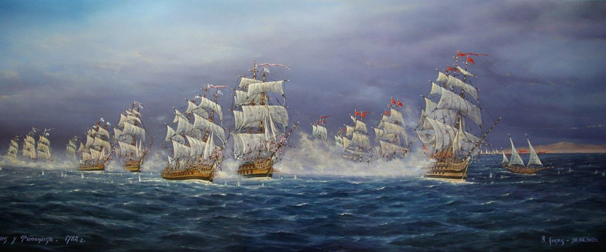 Сражение у Фидониси Ушаков