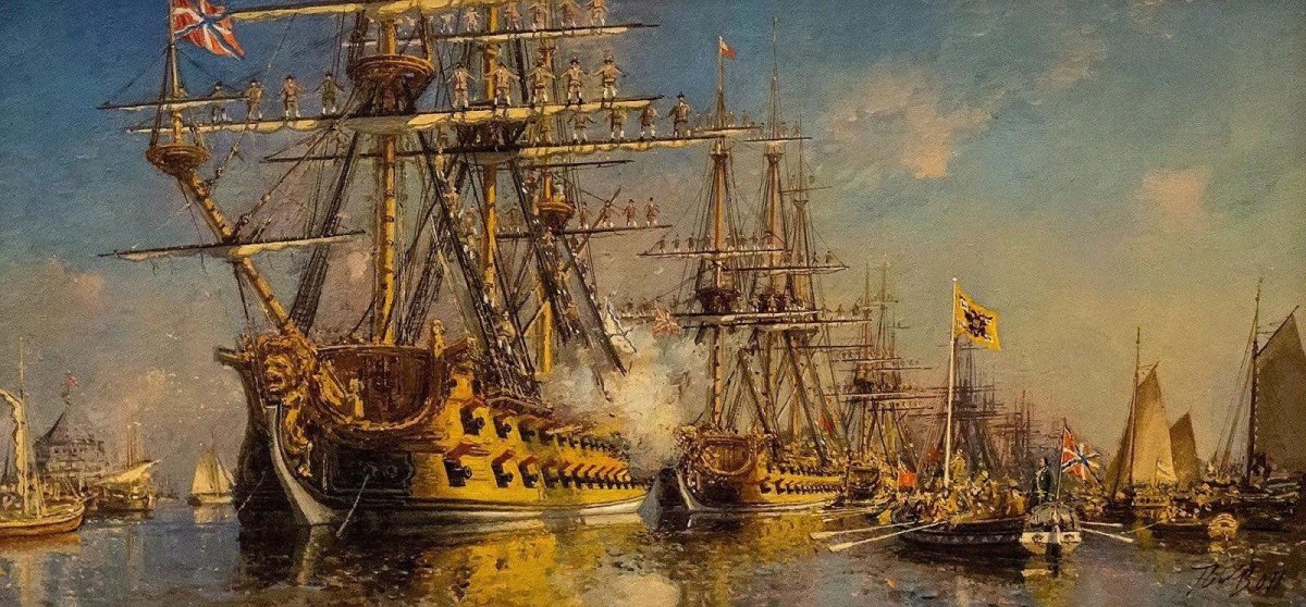 Военно морской флот Петра 1