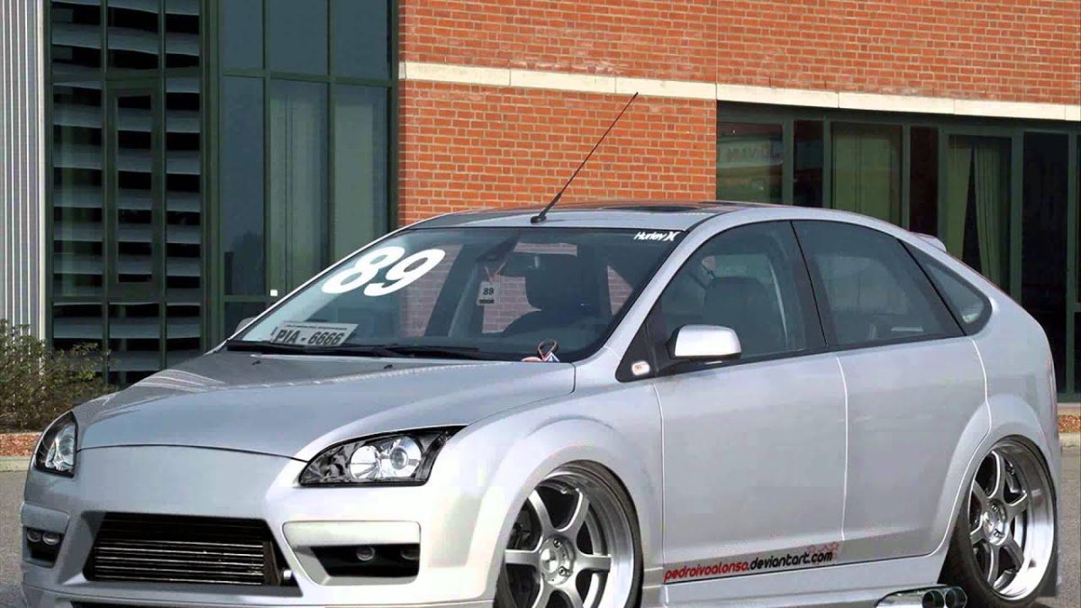 Тюнингованный Форд фокус 2