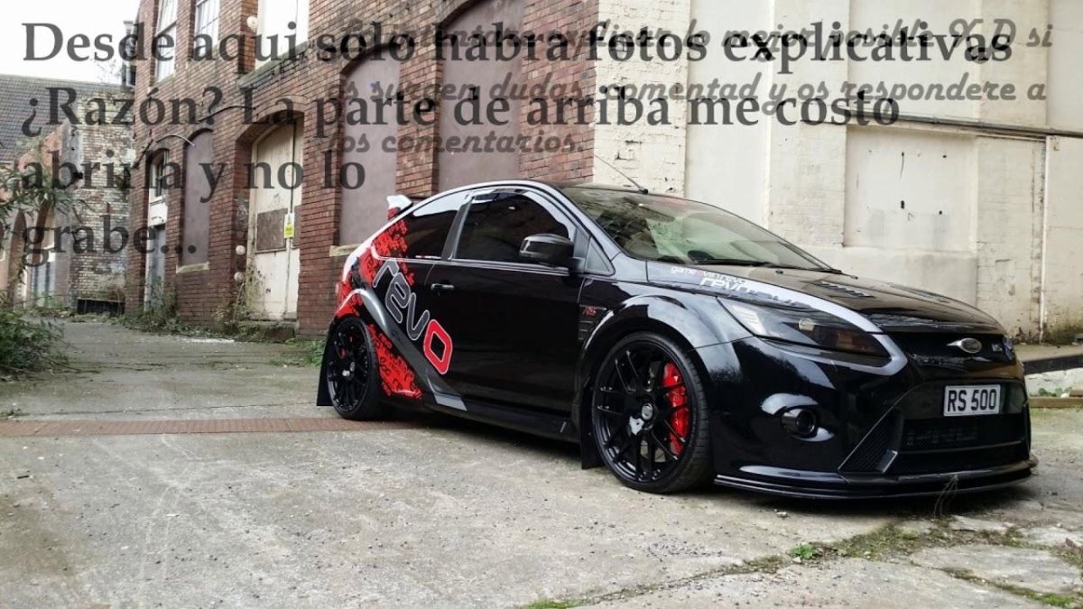 Ford Focus 2 RS черный