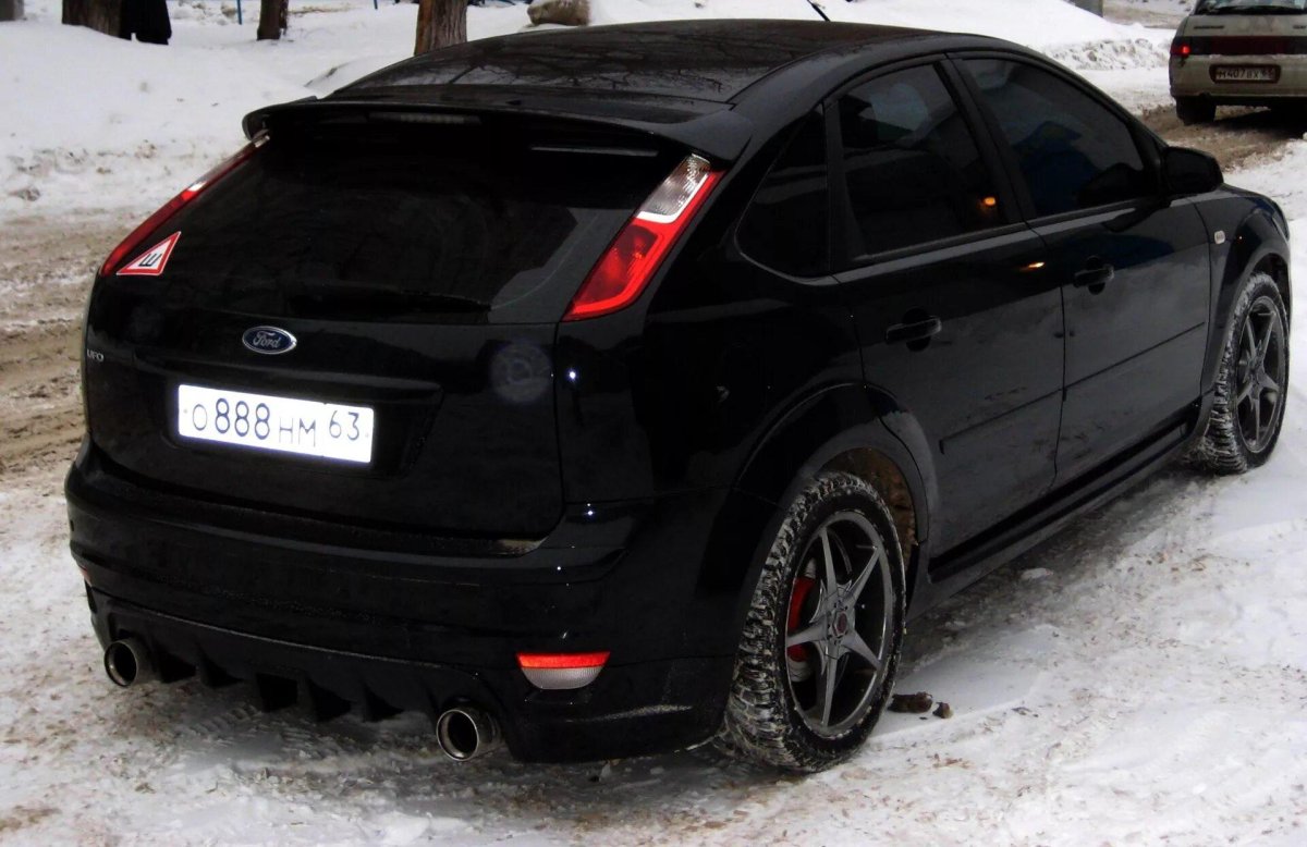 Ford Focus 2 Tuning Black