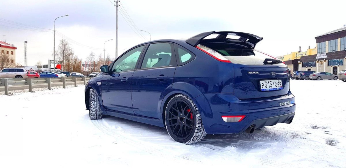 Спойлер Форд фокус 2 хэтчбек RS