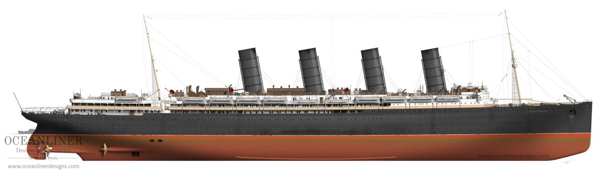 RMS Lusitania 1915