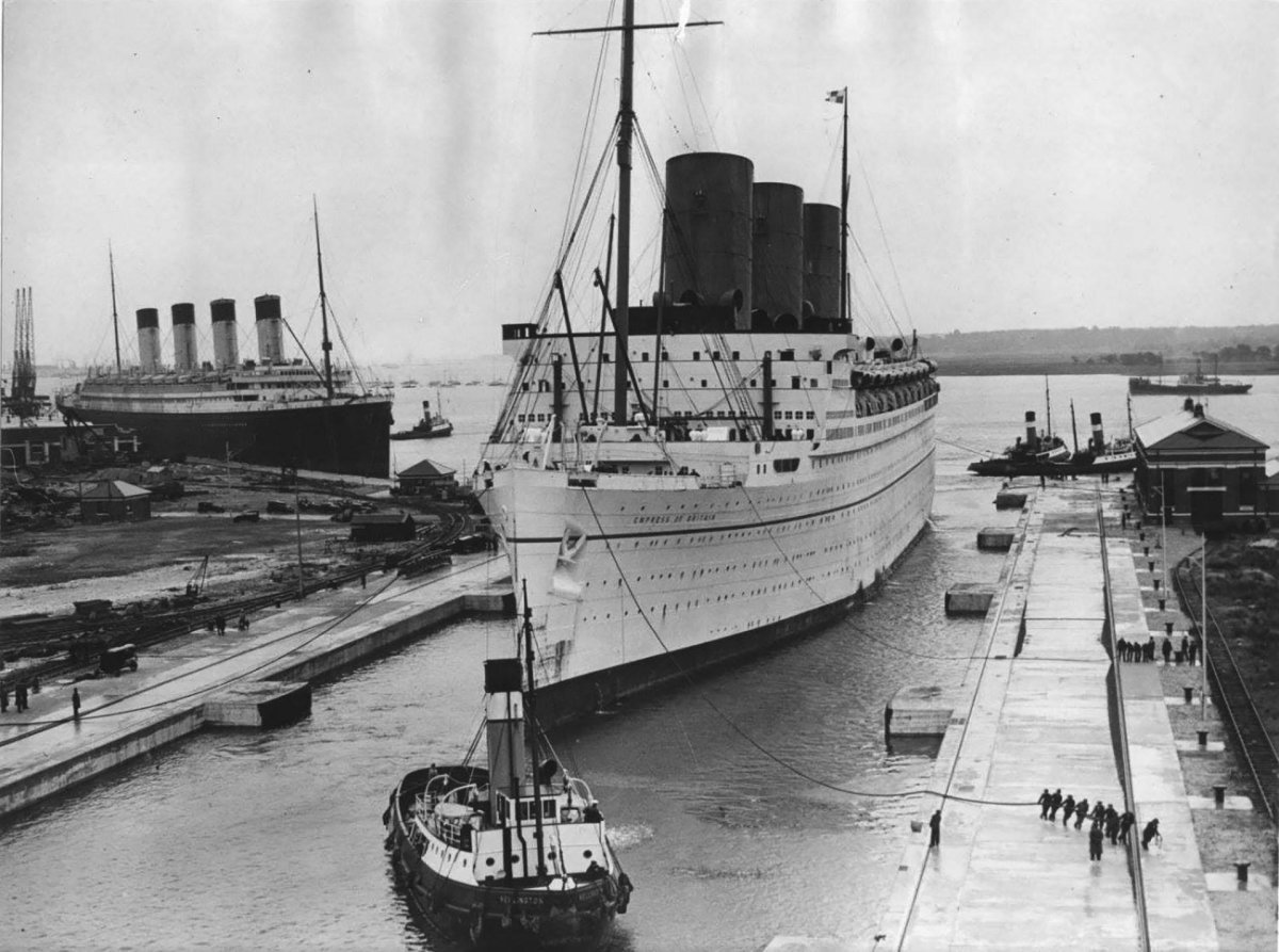 RMS Empress of Britain лайнер