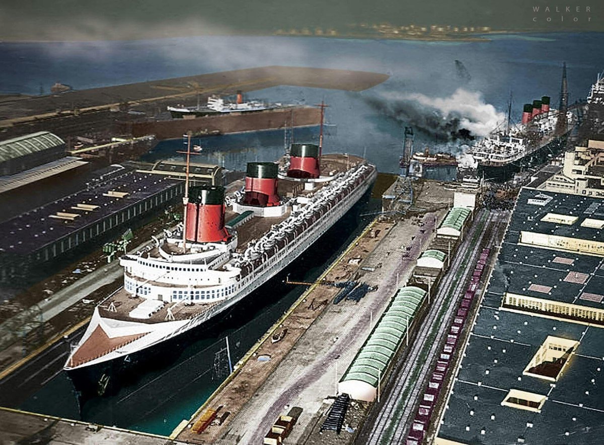 Океанский лайнер Нормандия