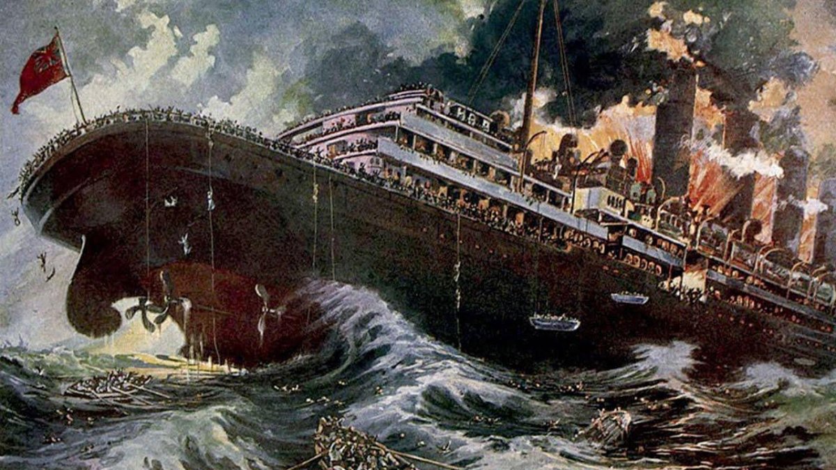 Лузитания корабль 1915