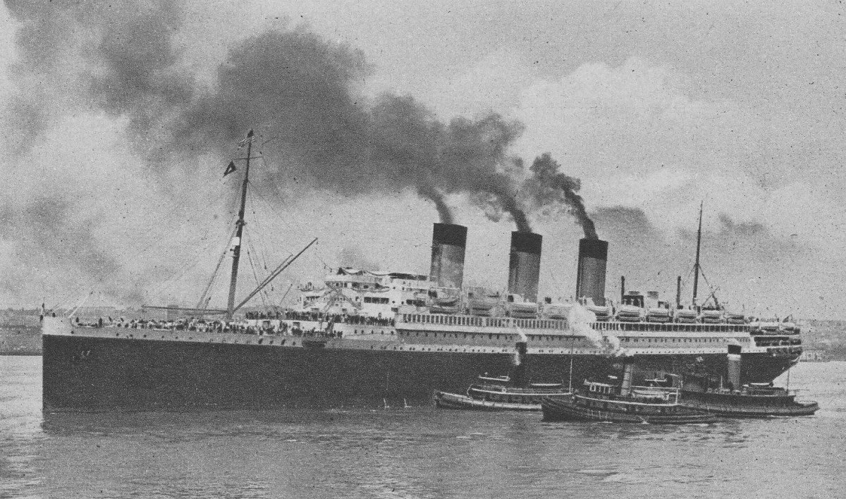 Париж лайнер 1916