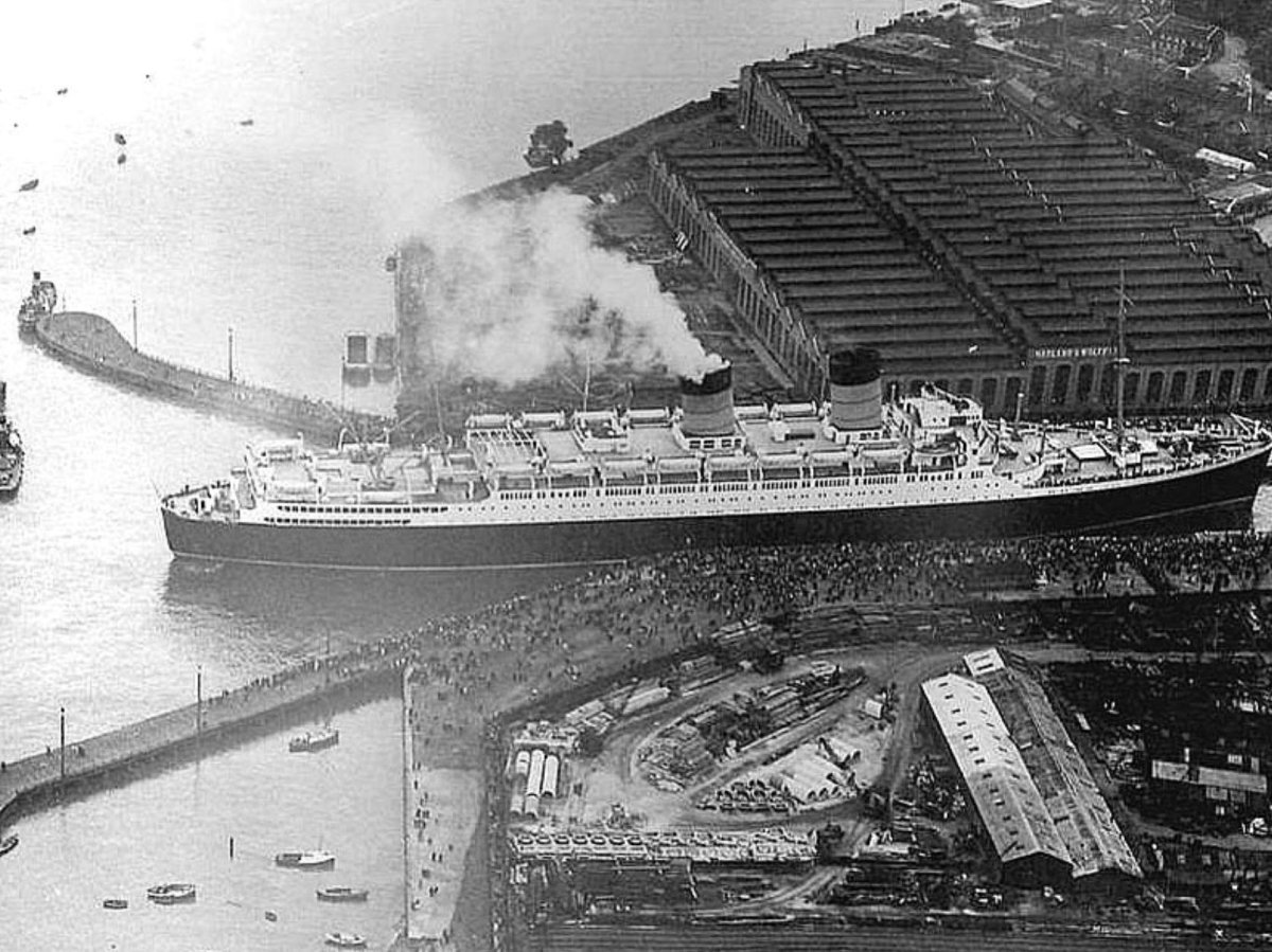 RMS Mauretania 1938