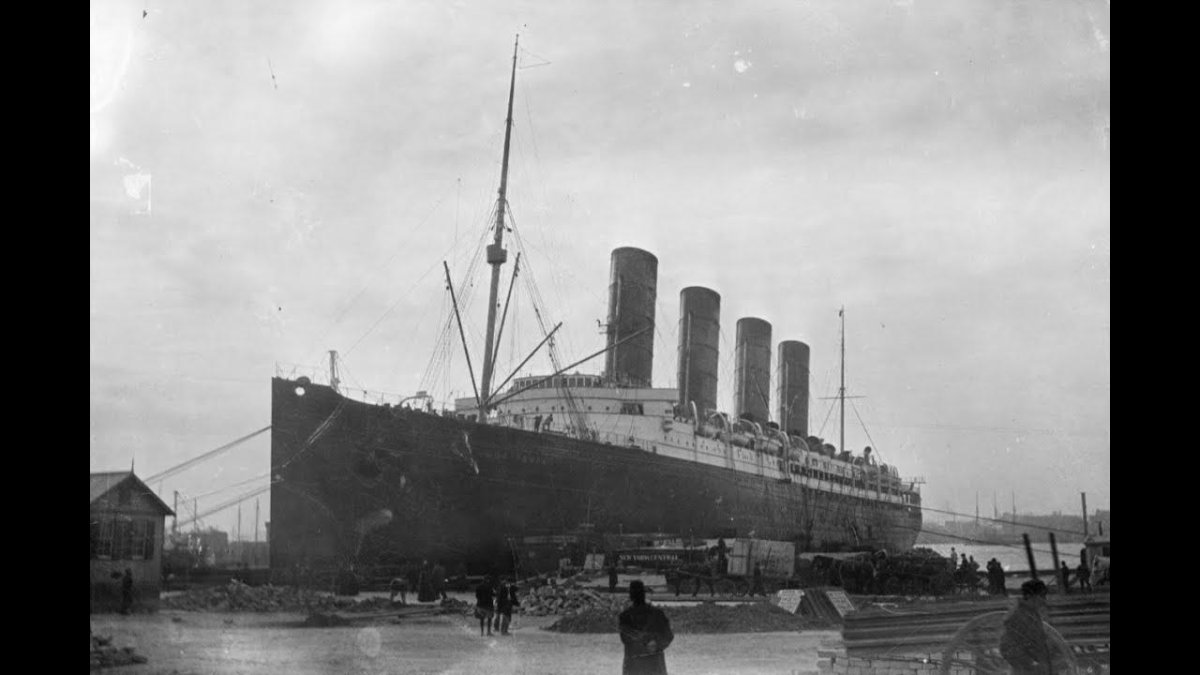 Лузитания корабль 1915