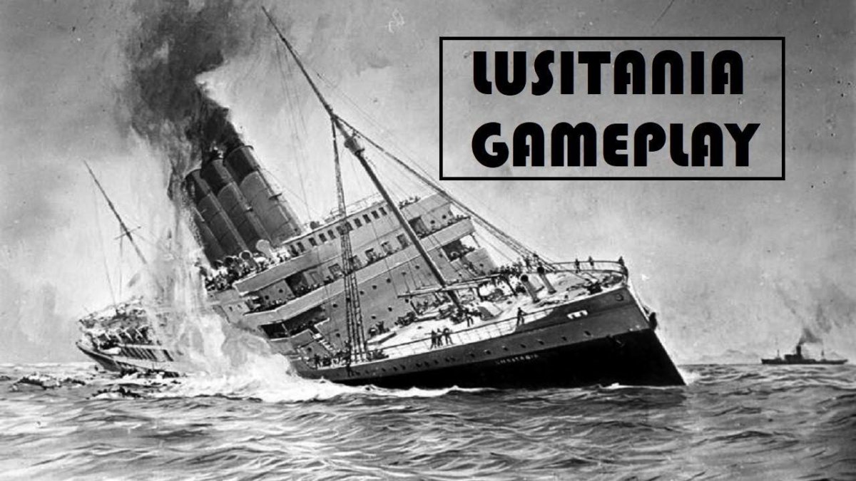 Лузитания корабль крушение