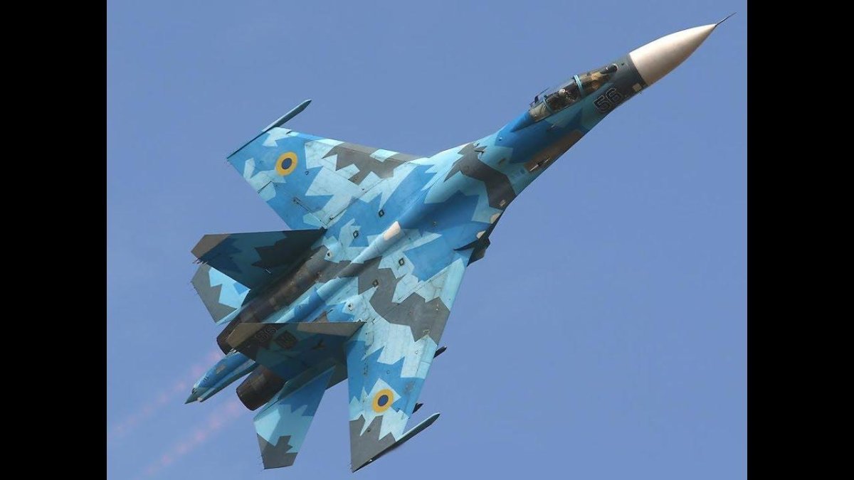Камуфляж Су-27 Flanker