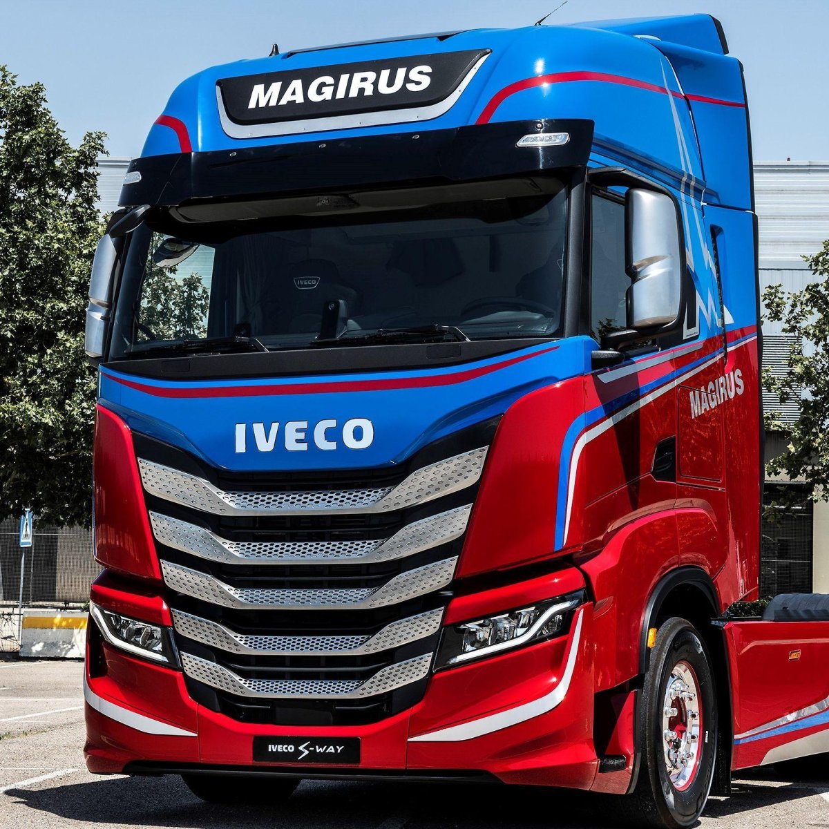 Ивеко магистральный тягач