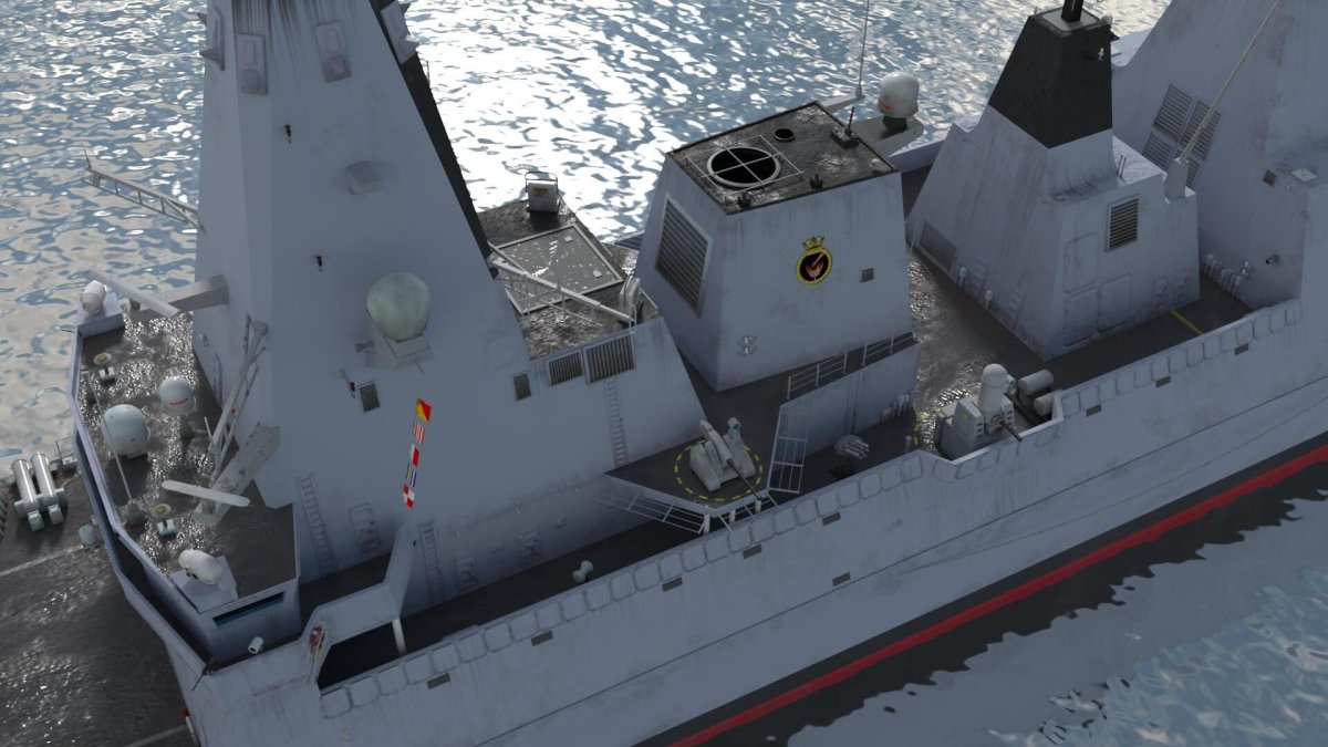 Эсминец Дэринг ВМС Великобритании