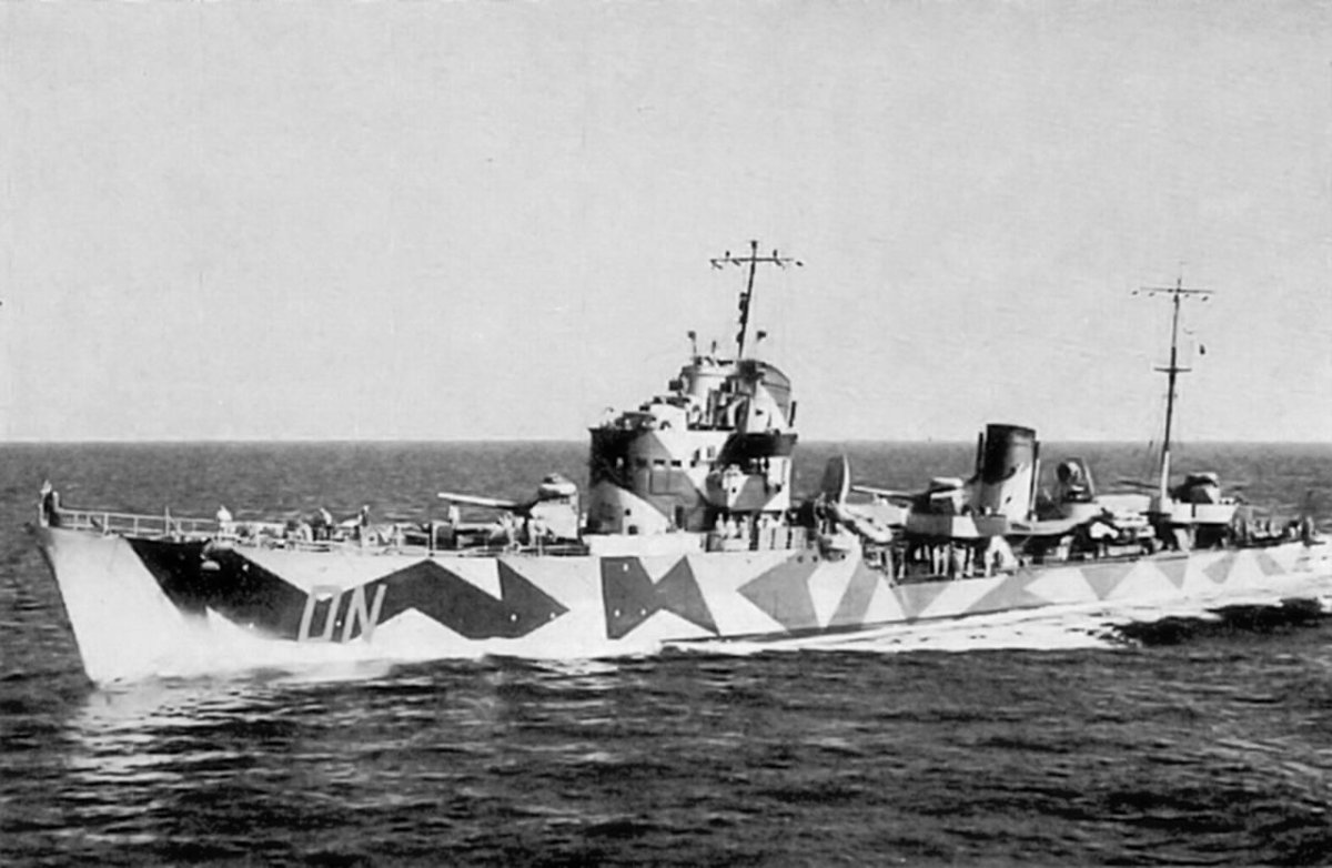 Итальянский эсминец «Антонио да Ноли»