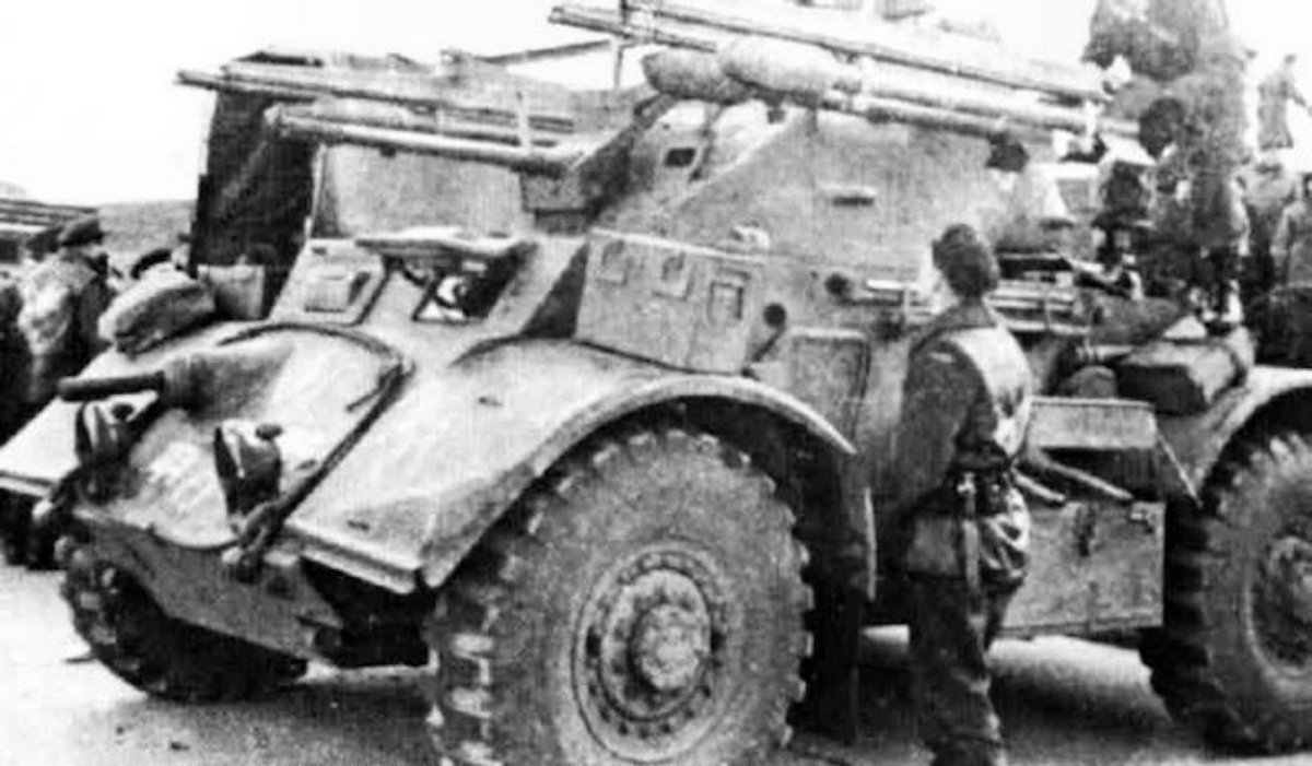 Т17е1 Стэгхаунд бронеавтомобиль