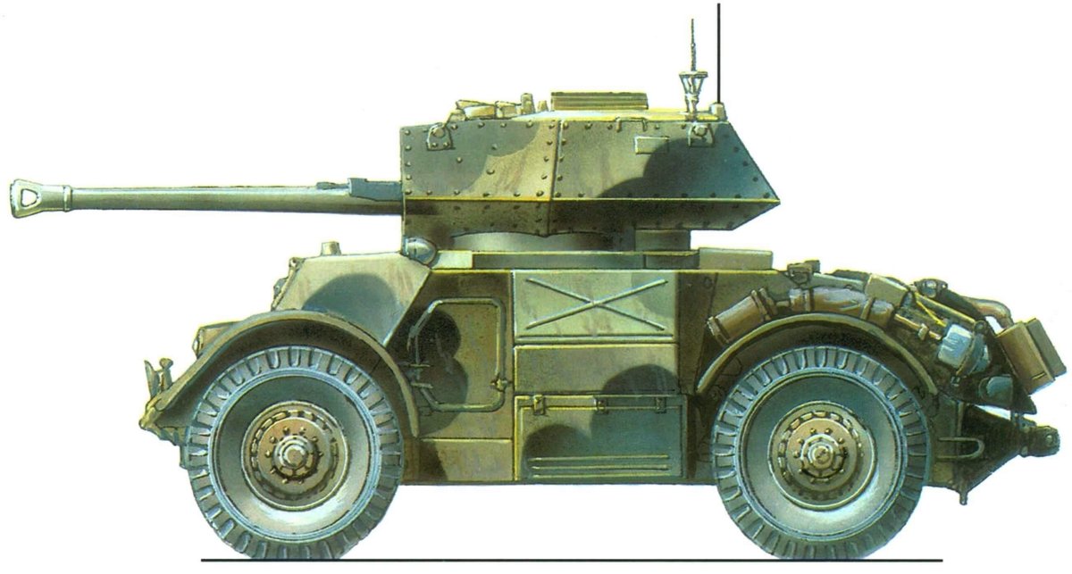 Бронеавтомобиль m6 Staghound.