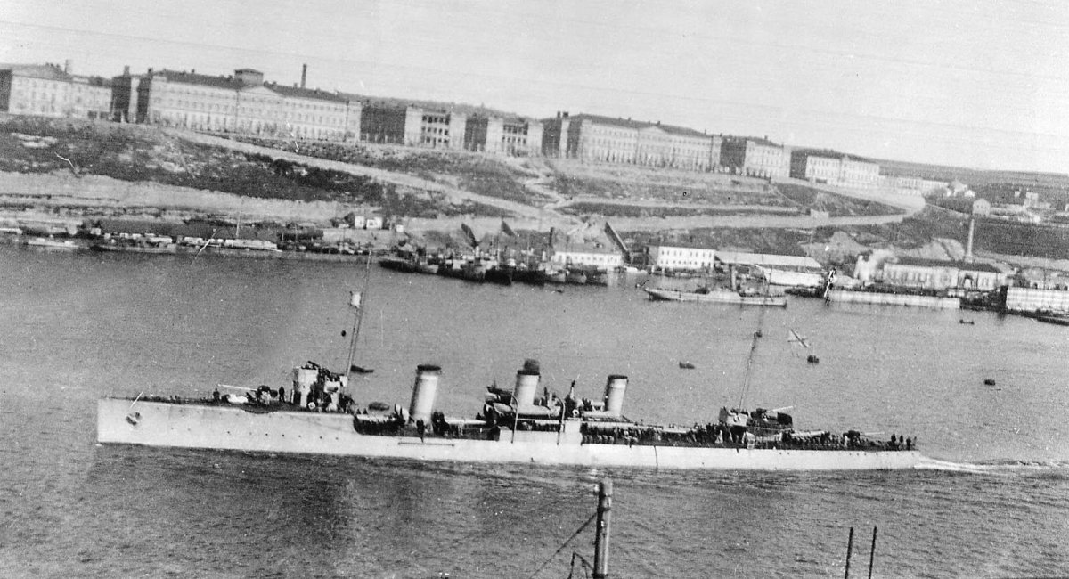 Эсминец дерзкий 1914