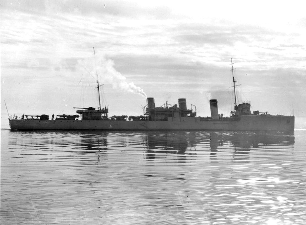 Миноносец Керчь 1918