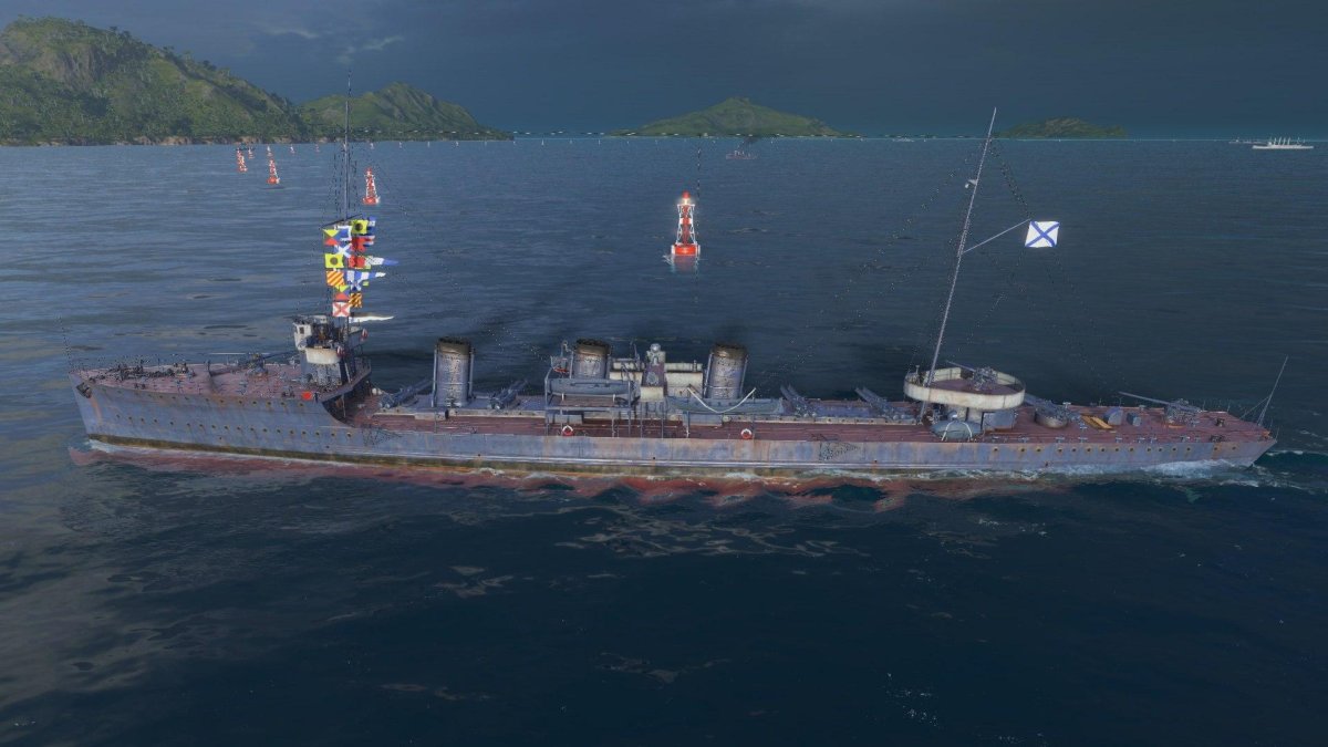 Миноносец Новик 1914