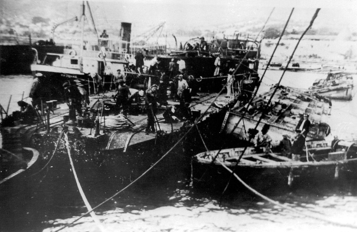 Миноносец Керчь 1918