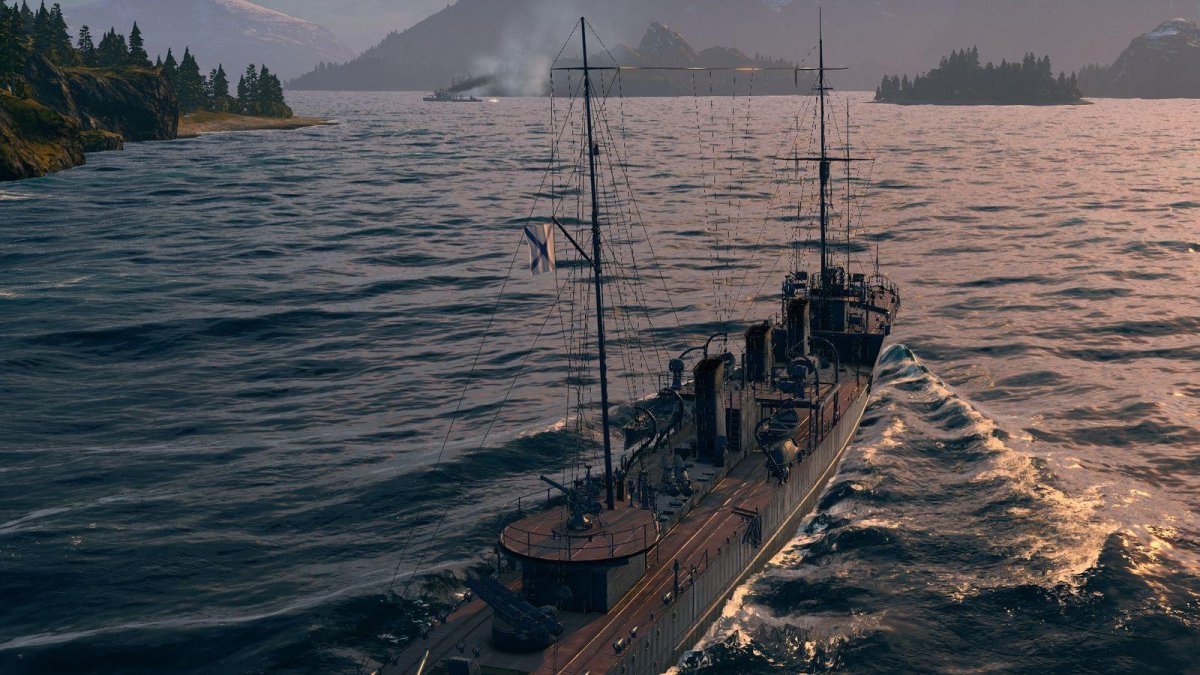 Эсминец дерзкий 1914