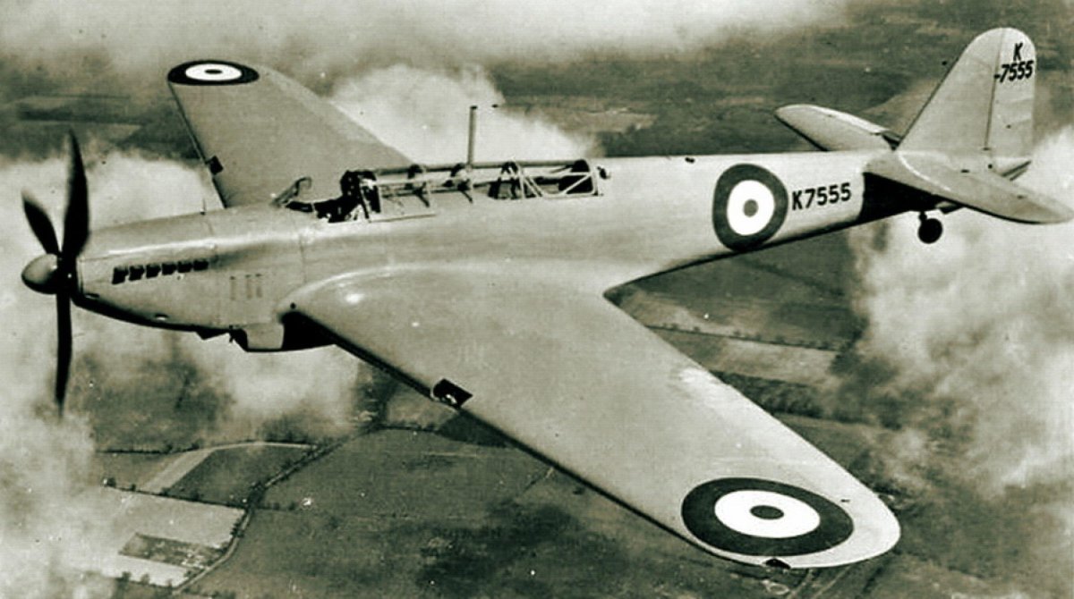 Fairey "Fulmar", истребитель