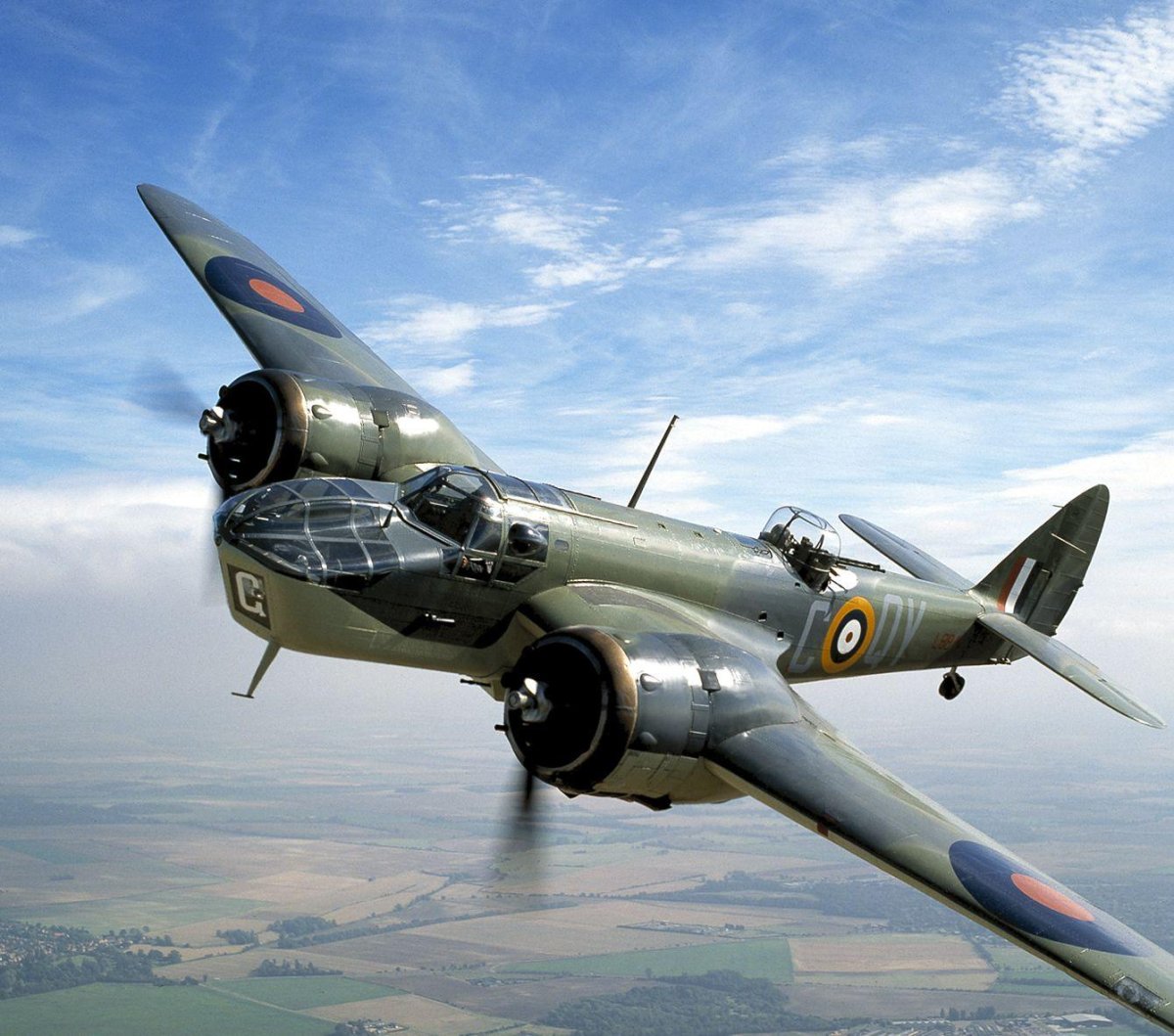 Bristol Blenheim самолет