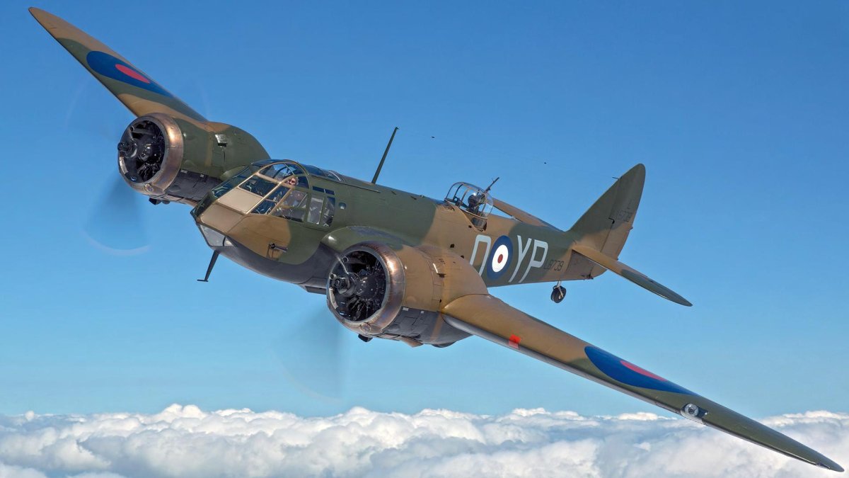 Бристоль Бленхейм самолет