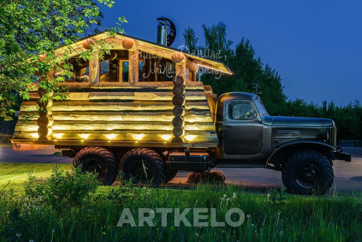 Передвижная баня