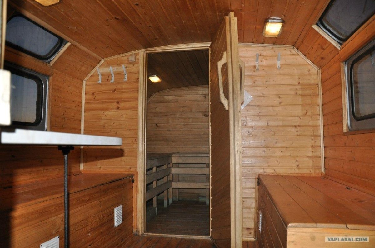 Сауна на колесах
