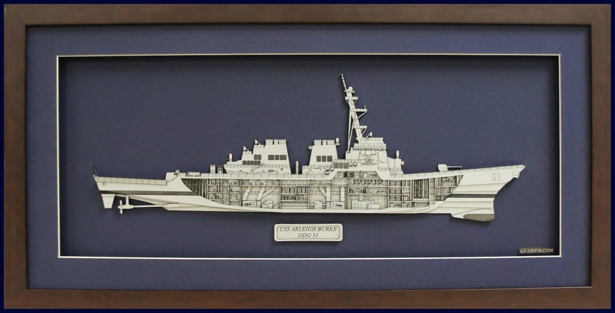 1/1250 Корабль USS Arthur w.Radford DD-968 (HOBBYBOSS, 82505)
