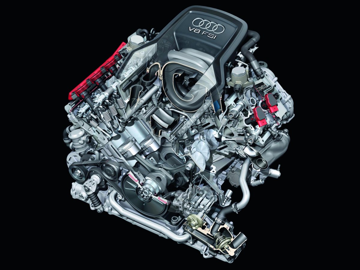 Мотор w12 Ауди