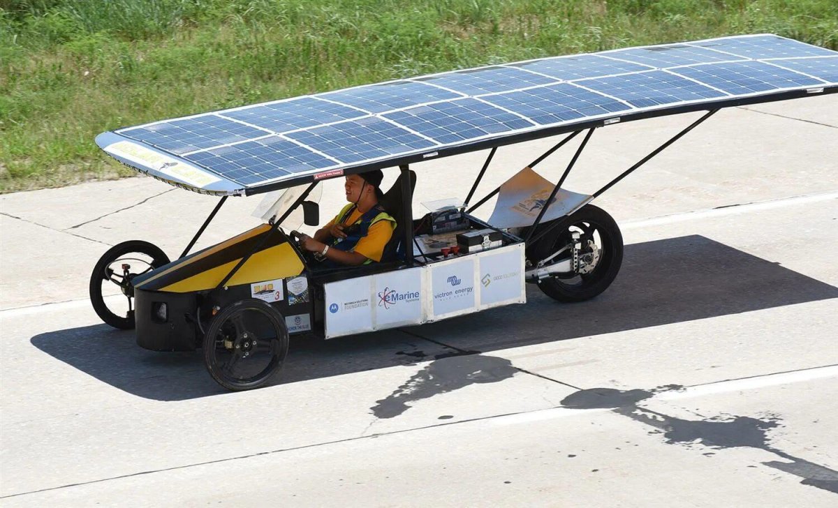 Nuna солнцемобиль